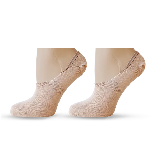 Дамски чорапи с флорален мотив и комфортен ластик