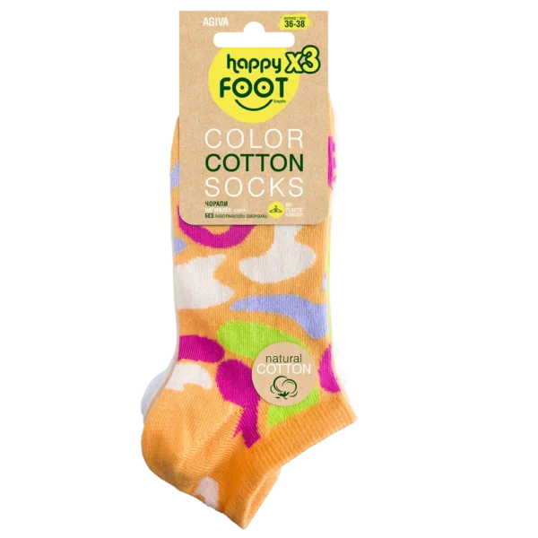 Дамски чорапи с флорален мотив и комфортен ластик